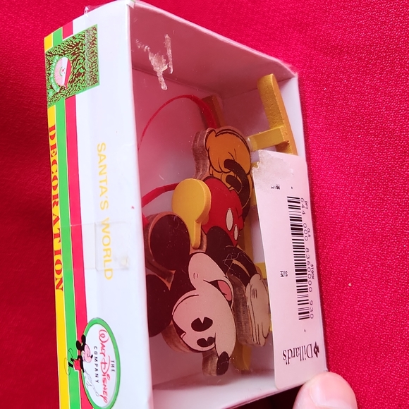Vintage Mickey Mouse Ornament - Picture 2 of 3